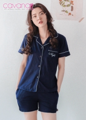 Đồ ngủ Pijama PJC01 Xanh  Xanh Ngắn