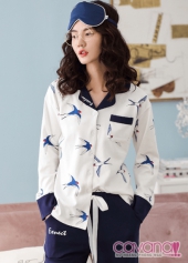 Đồ ngủ Pijama phong cánh Hàn Quốc Én Nhỏ