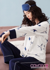 Đồ ngủ Pijama phong cánh Hàn Quốc Én Nhỏ