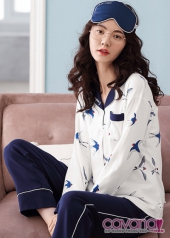 Đồ ngủ Pijama phong cánh Hàn Quốc Én Nhỏ