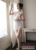 Váy ngủ gợi cảm Hoa Cánh Tiên - Trắng