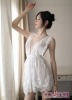 Váy ngủ gợi cảm Hoa Cánh Tiên - Trắng