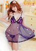 Váy ngủ gợi cảm Nàng Thơ - Tím